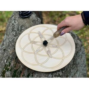 Символы сакральной геометрии для кристаллических решеток